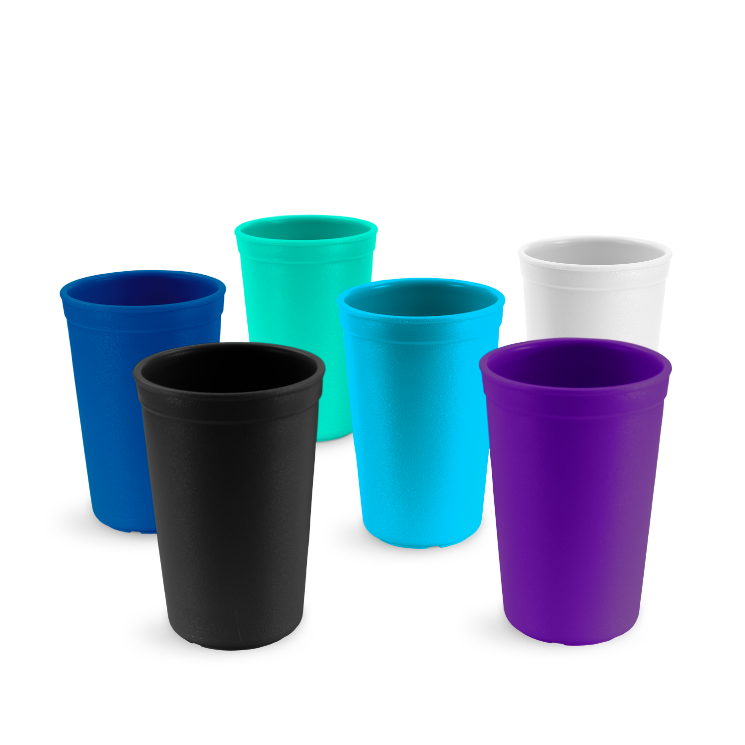 12oz Plastic Kids Cups with Lids & Straws - 7 Pack Reusable Color Changing  Cups Adults Drinking Cup | Christmas Cups,Bulk Tumblers with Straw for