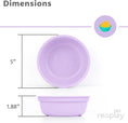 Load image into Gallery viewer, Toddler Bowl dimensions