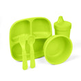 Load image into Gallery viewer, Toddler Dining Set USA Made from Recycled Materials