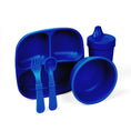 Load image into Gallery viewer, Toddler Dining Set USA Made from Recycled Materials