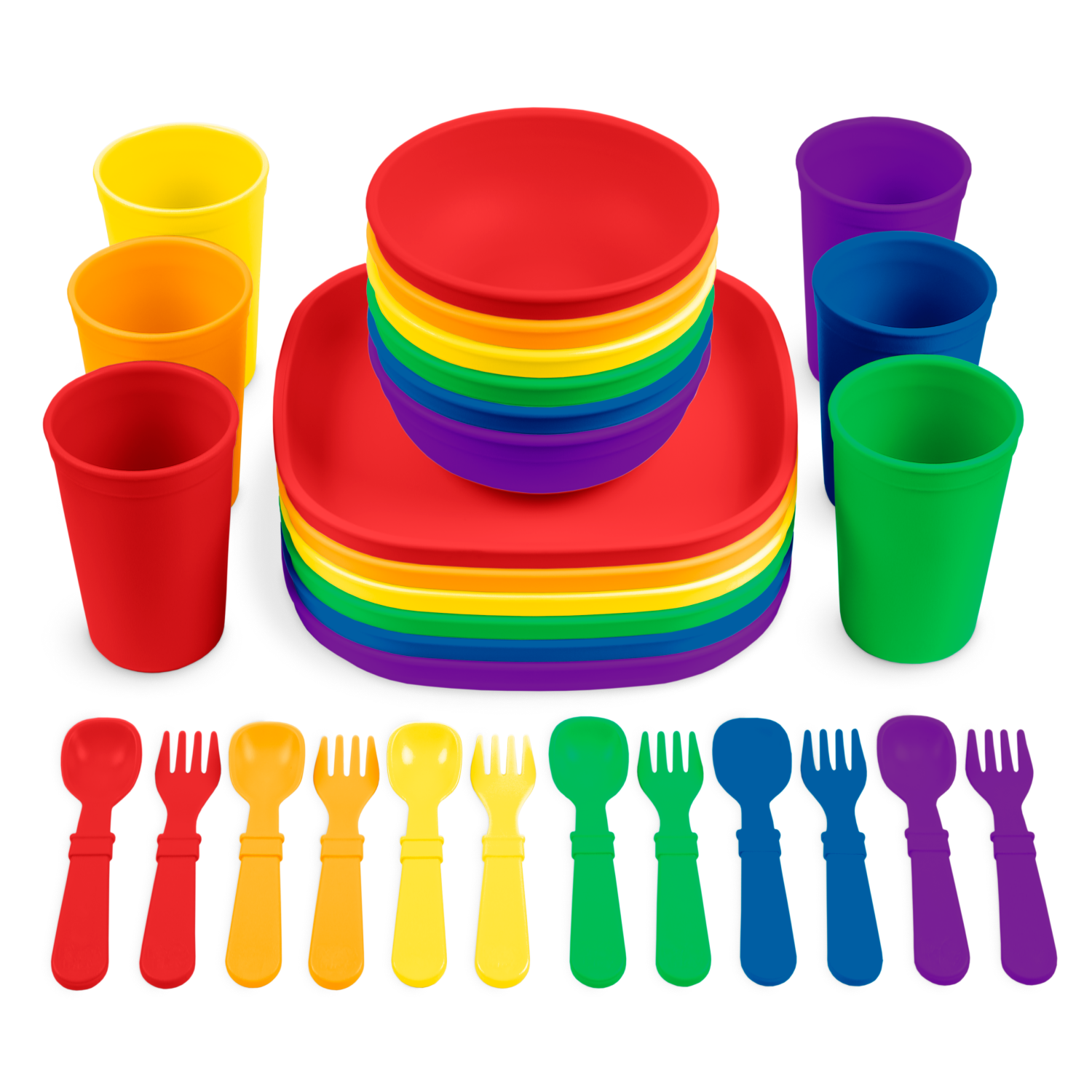 Kids plastic dishes best sale