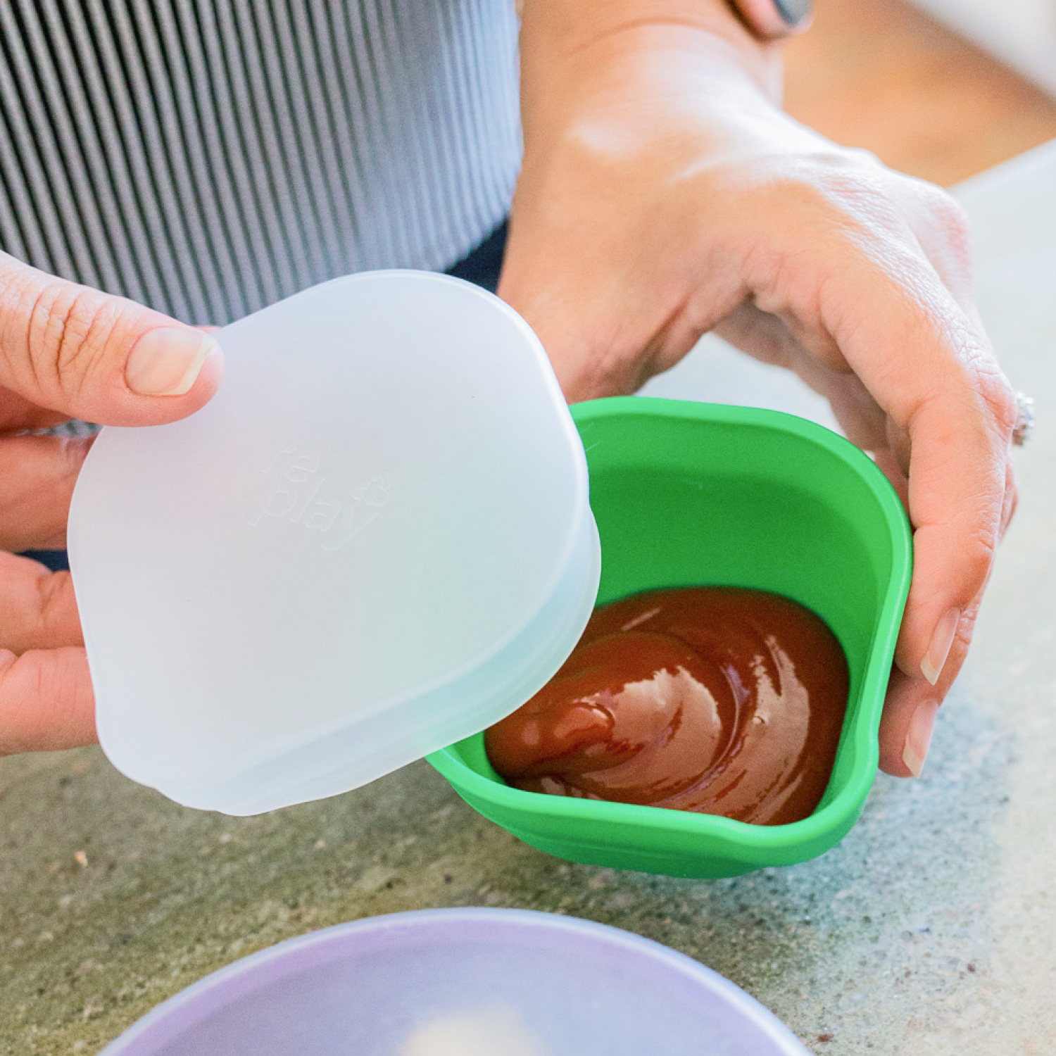 Dip 'n' Pour Bowl Silicone Lid