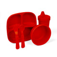 Load image into Gallery viewer, Toddler Dining Set USA Made from Recycled Materials