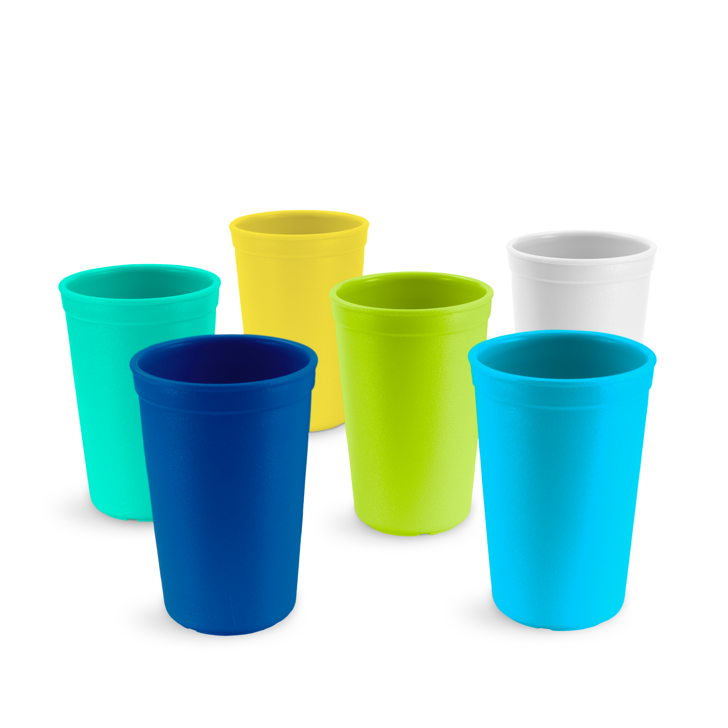 7 Ounce Kids Cups, 6 Assorted Colors Plastic Cups,children Drinking Cups -  Temu