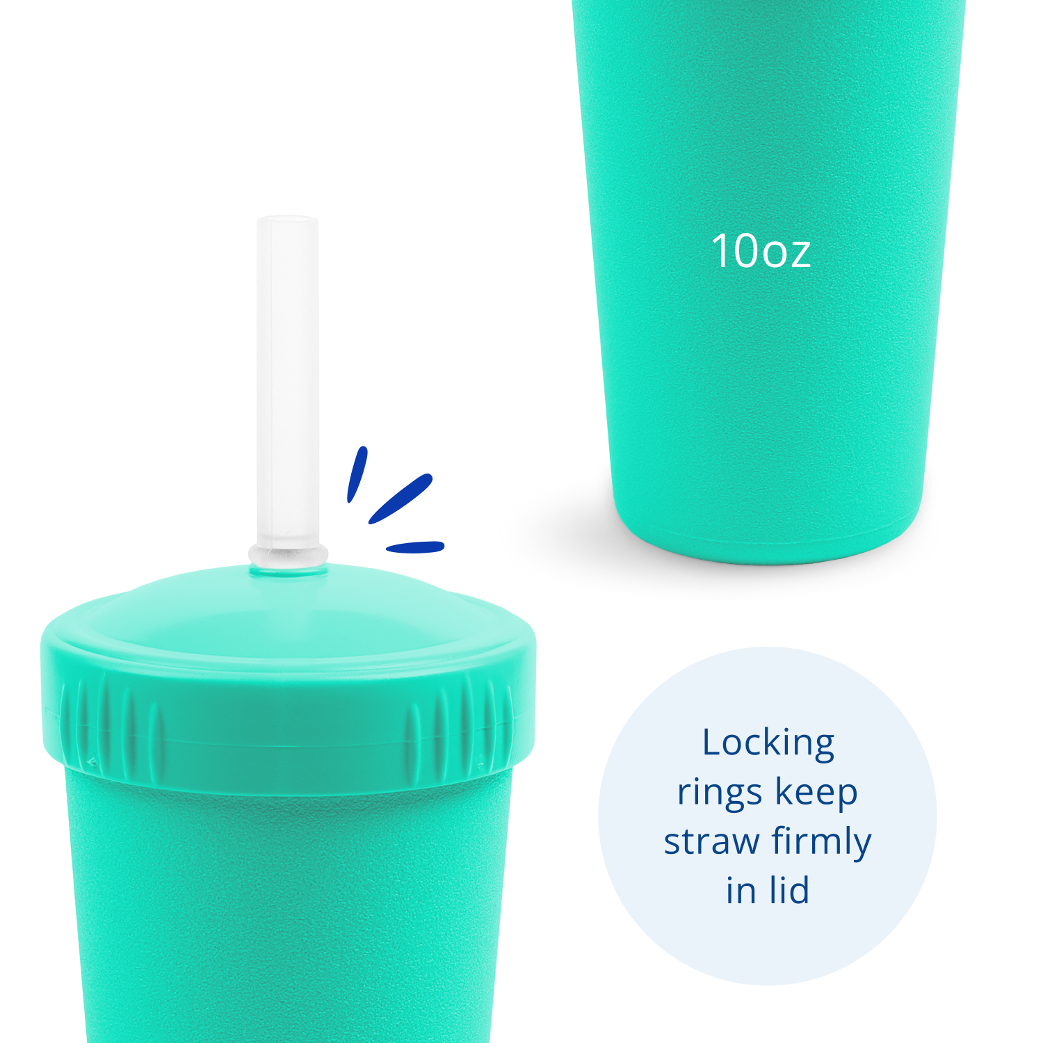 Silicone Straw Cups