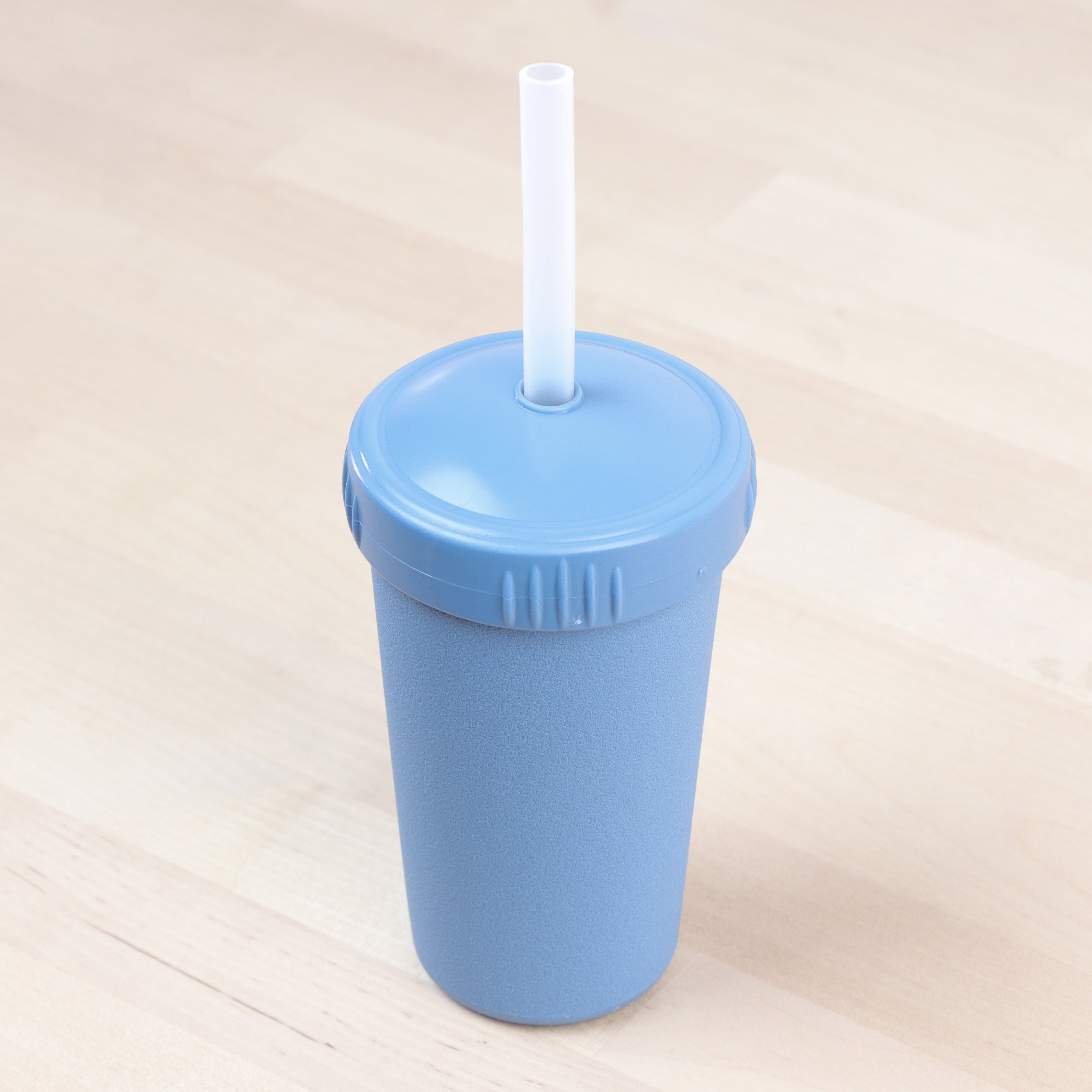 10 oz Straw Cup with No Pull-Out Silicone Straw