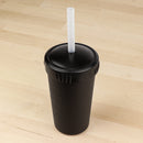 10 oz Straw Cup with No Pull-Out Silicone Straw