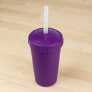 10 oz Straw Cup with No Pull-Out Silicone Straw