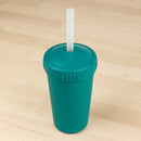 10 oz Straw Cup with No Pull-Out Silicone Straw