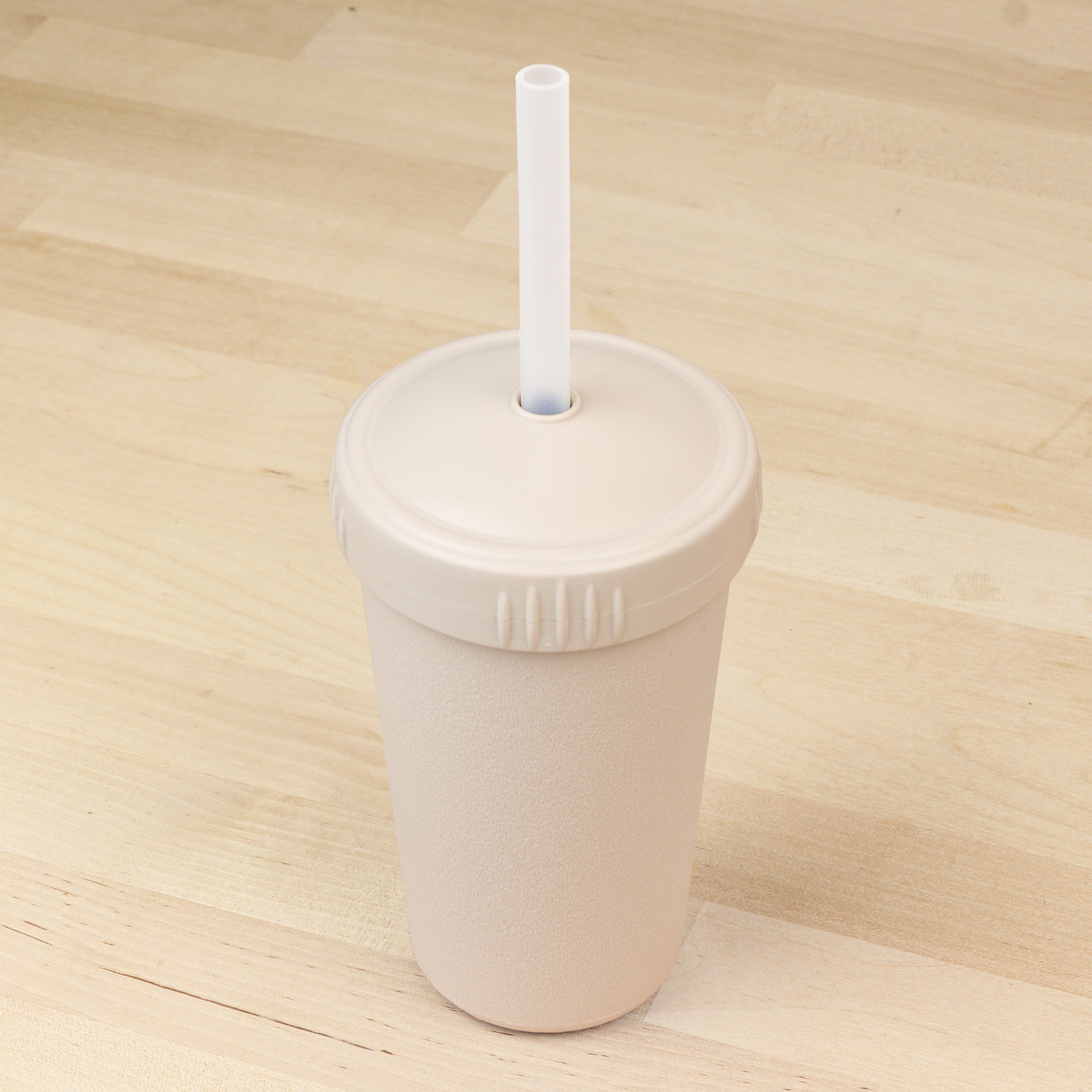 10 oz Straw Cup with No Pull-Out Silicone Straw