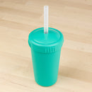 10 oz Straw Cup with No Pull-Out Silicone Straw