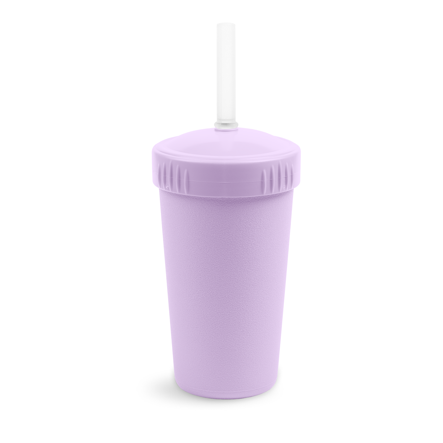 10 oz Straw Cup with No Pull-Out Silicone Straw USA Made from Recycled Materials