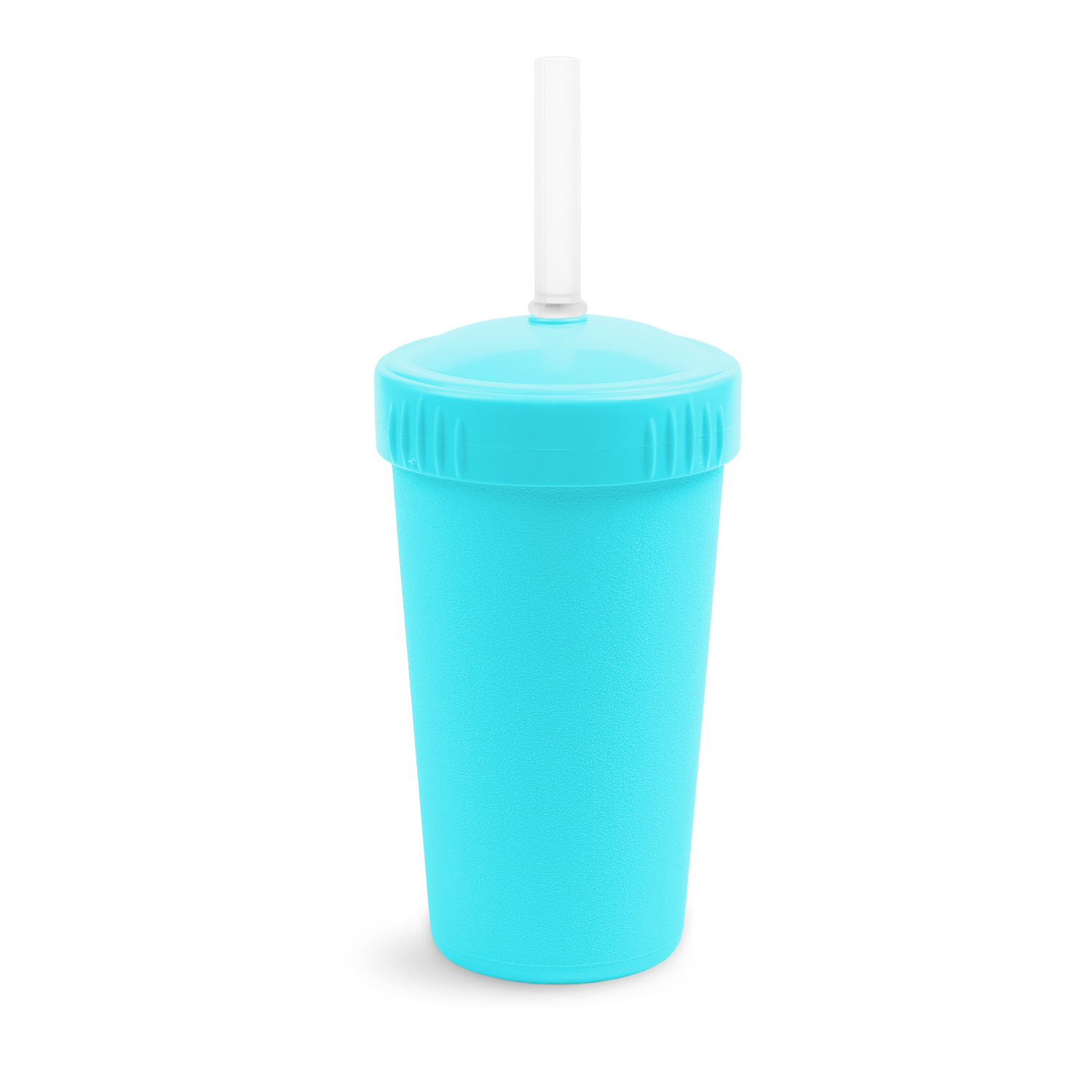 10 oz Straw Cup with No Pull-Out Silicone Straw