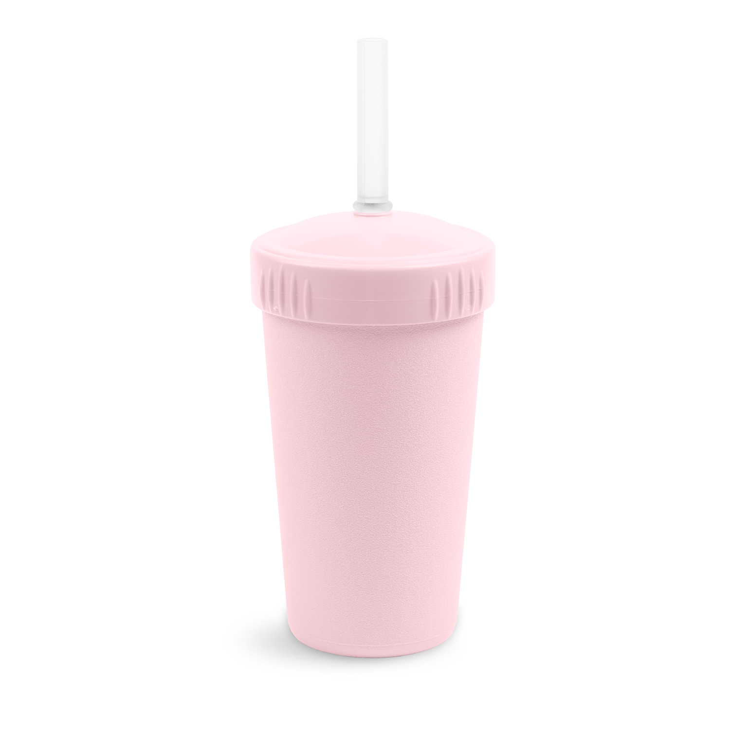 10 oz Straw Cup with No Pull-Out Silicone Straw USA Made from Recycled Materials