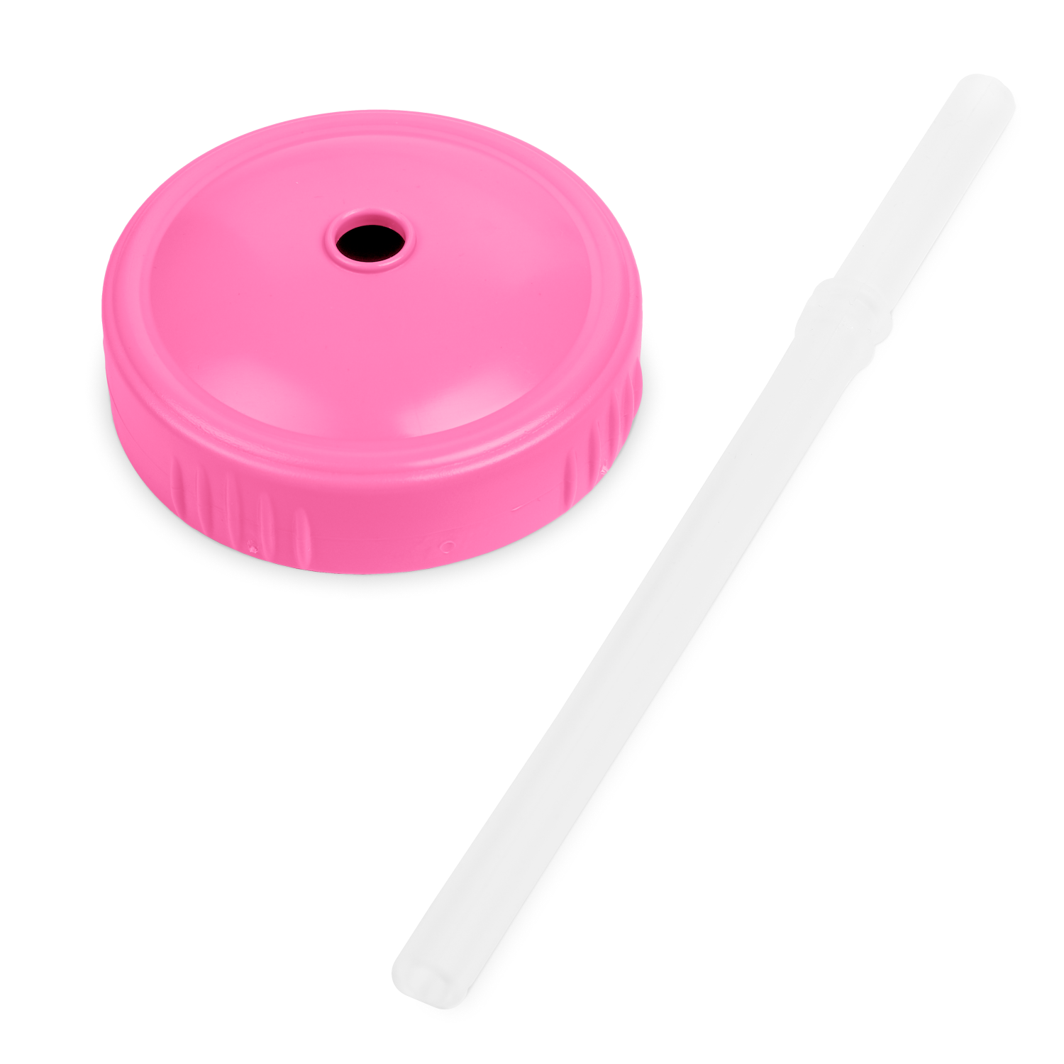 10 oz Straw Cup Set w/ NEW No-Pull-Out Silicone Straws