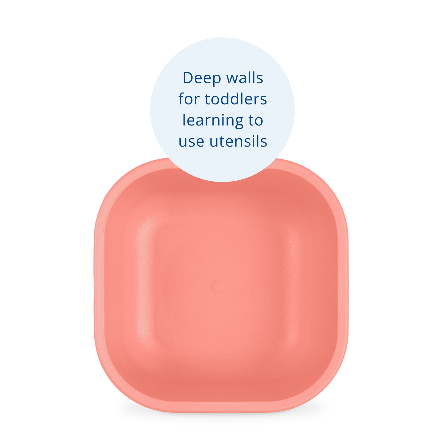 12 oz Square Bowl USA Made from Recycled Materials