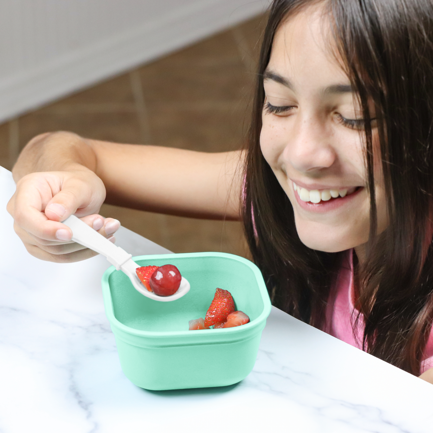 12 oz Square Bowl USA Made from Recycled Materials