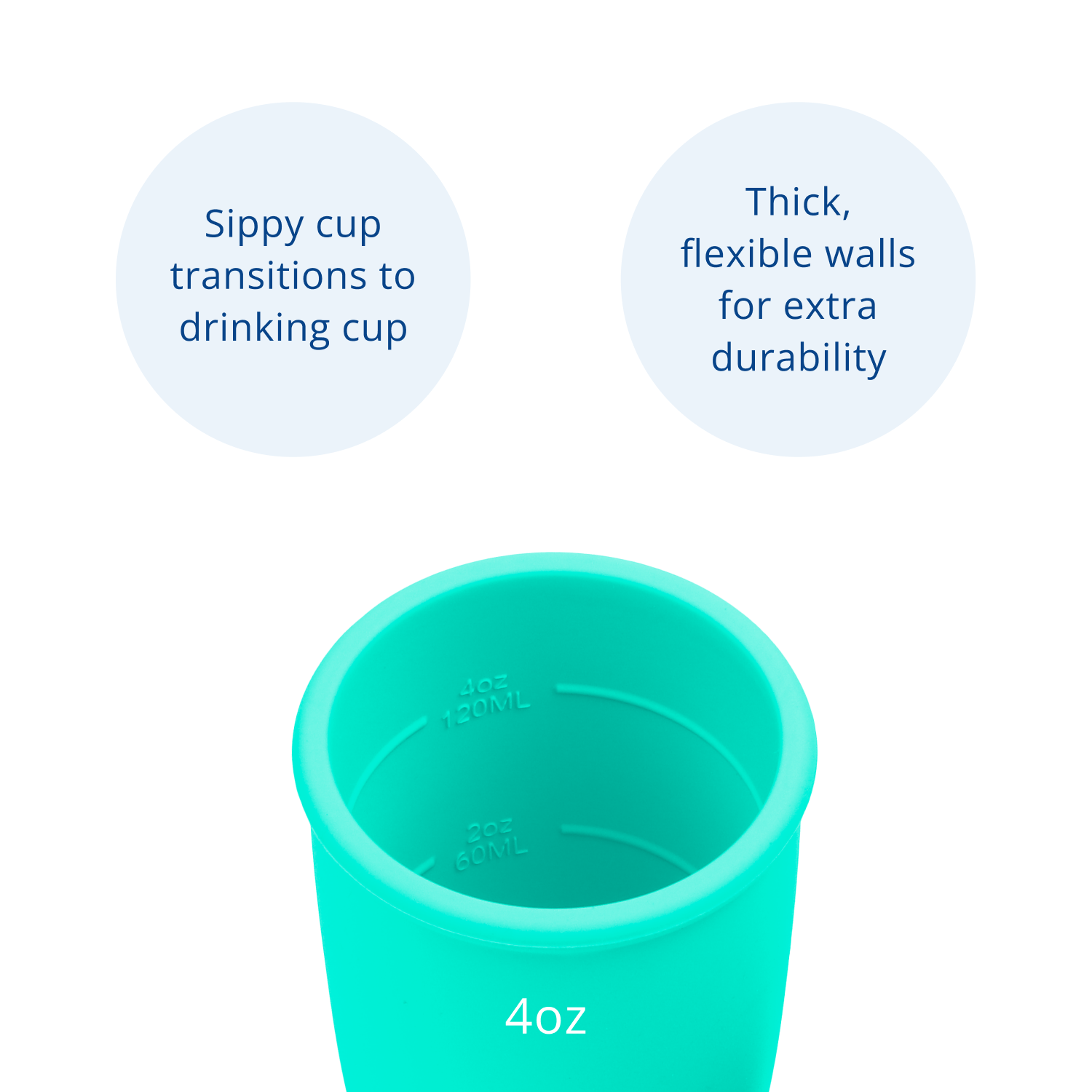 4 oz. Silicone Sippy Cup