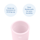 4 oz. Silicone Straw Cup