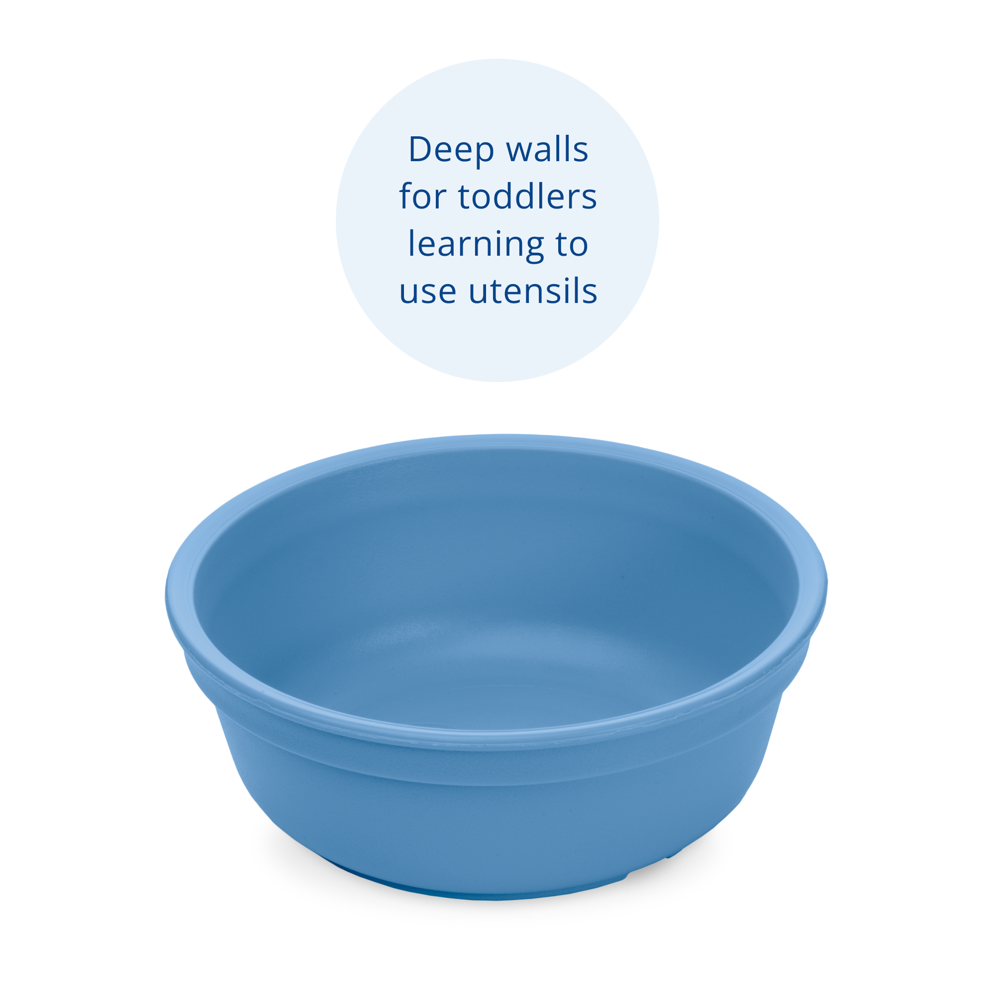 Re-Play's Perfect Pair, The Ultimate Toddler Tableware Set USA Made from Recycled Materials