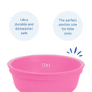 Big Kids Tableware Set - Bright Pink