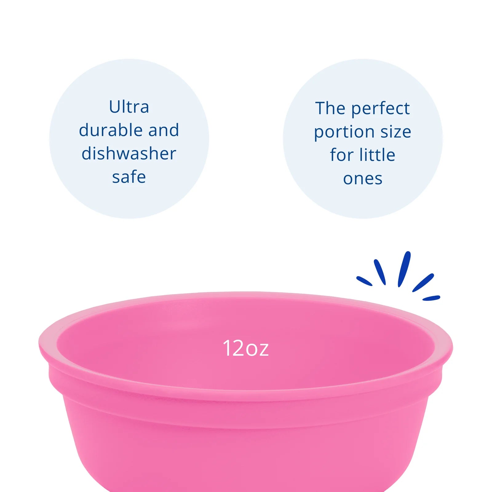 Big Kids Tableware Set - Bright Pink