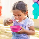 Big Kids Tableware Set - Bright Pink