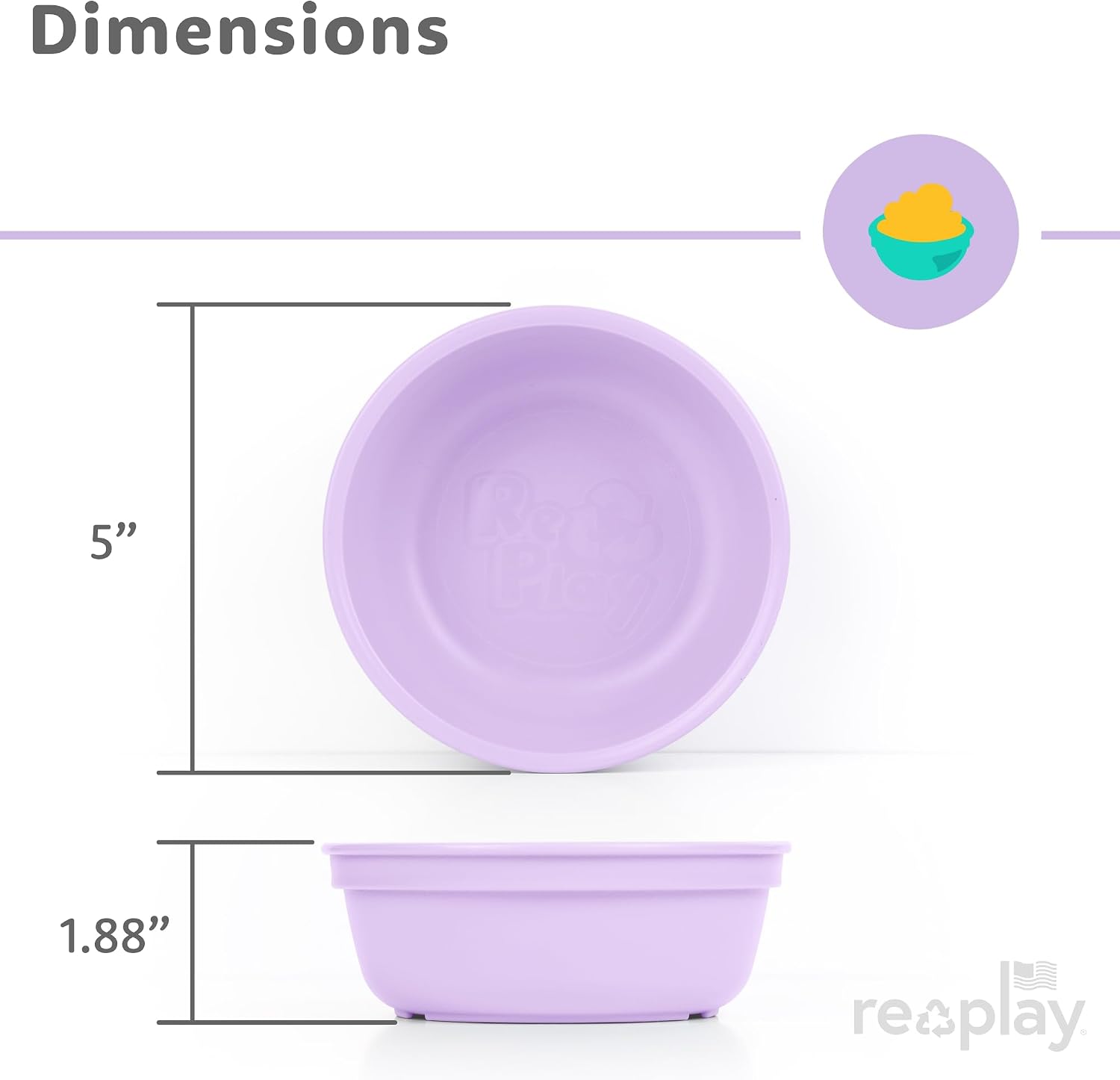 Toddler Bowl dimensions