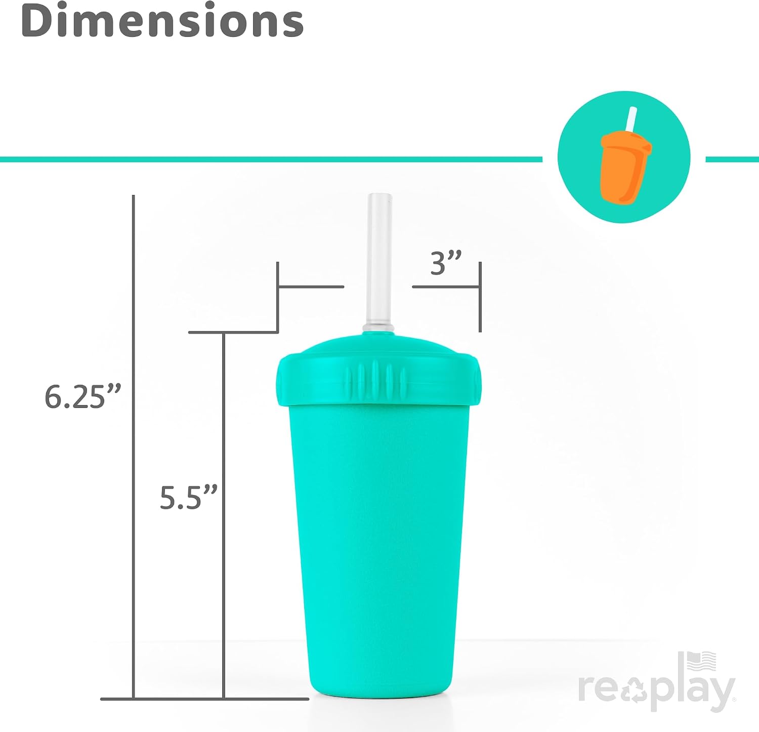 Straw Cup dimensions
