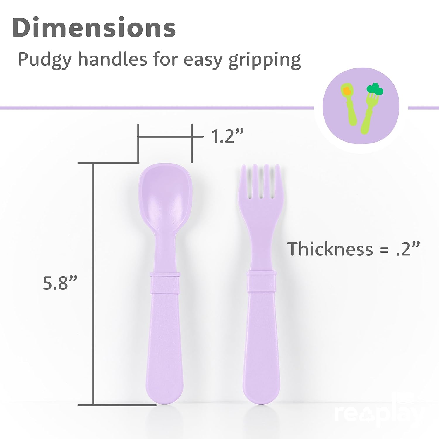 Forks and Spoons Set dimensions
