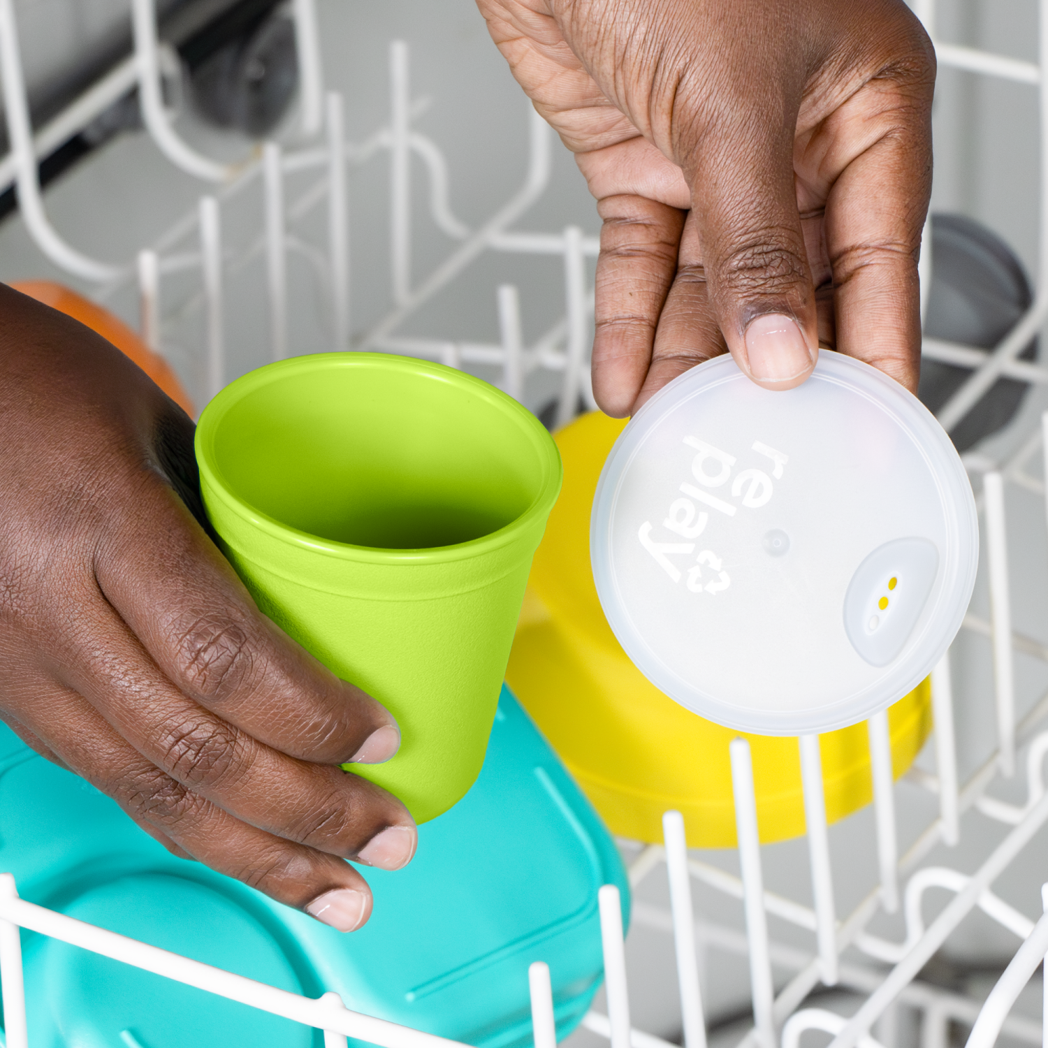 6oz Tiny Tumbler w/ Sip Lid USA Made from Recycled Materials