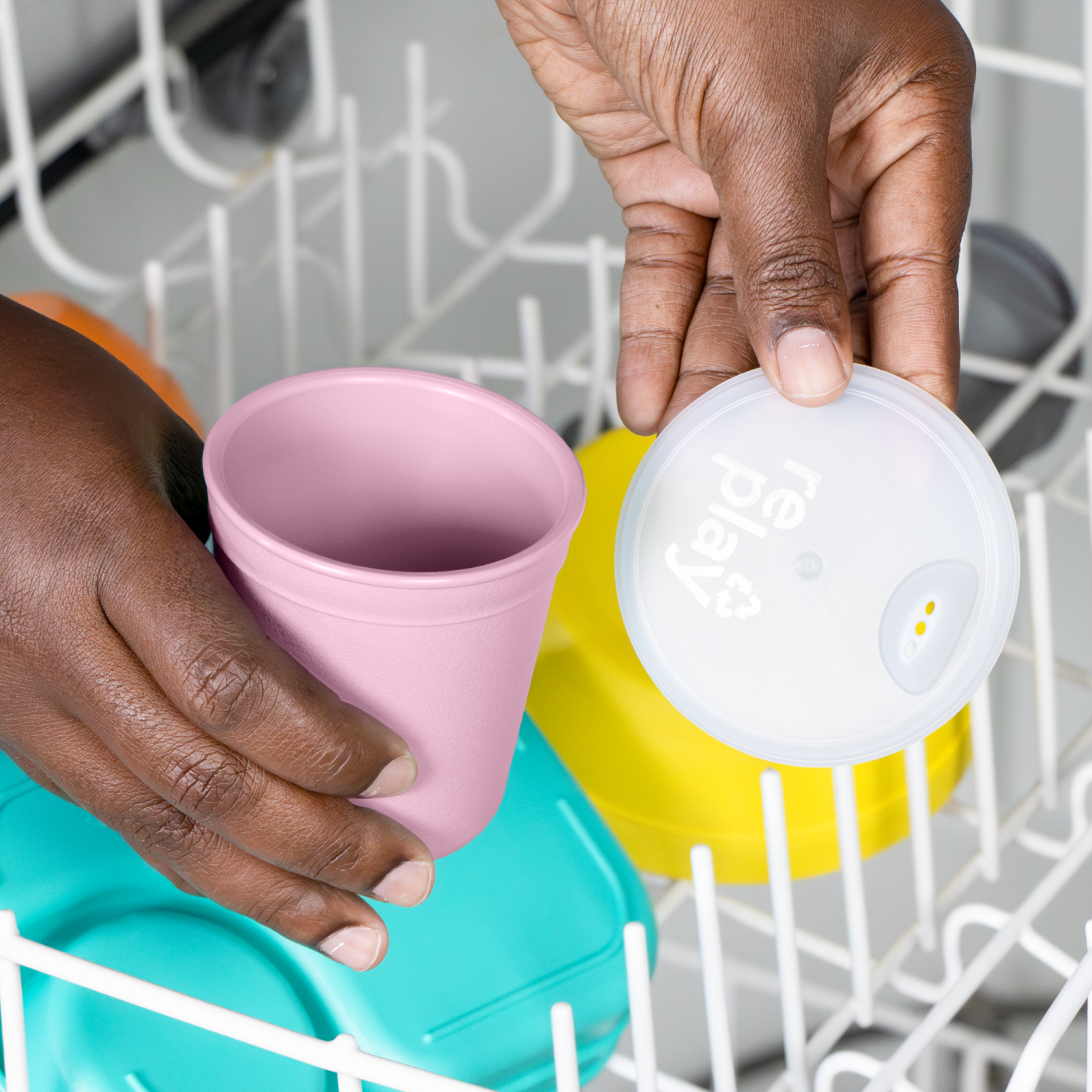 6oz Tiny Tumbler w/ Sip Lid USA Made from Recycled Materials