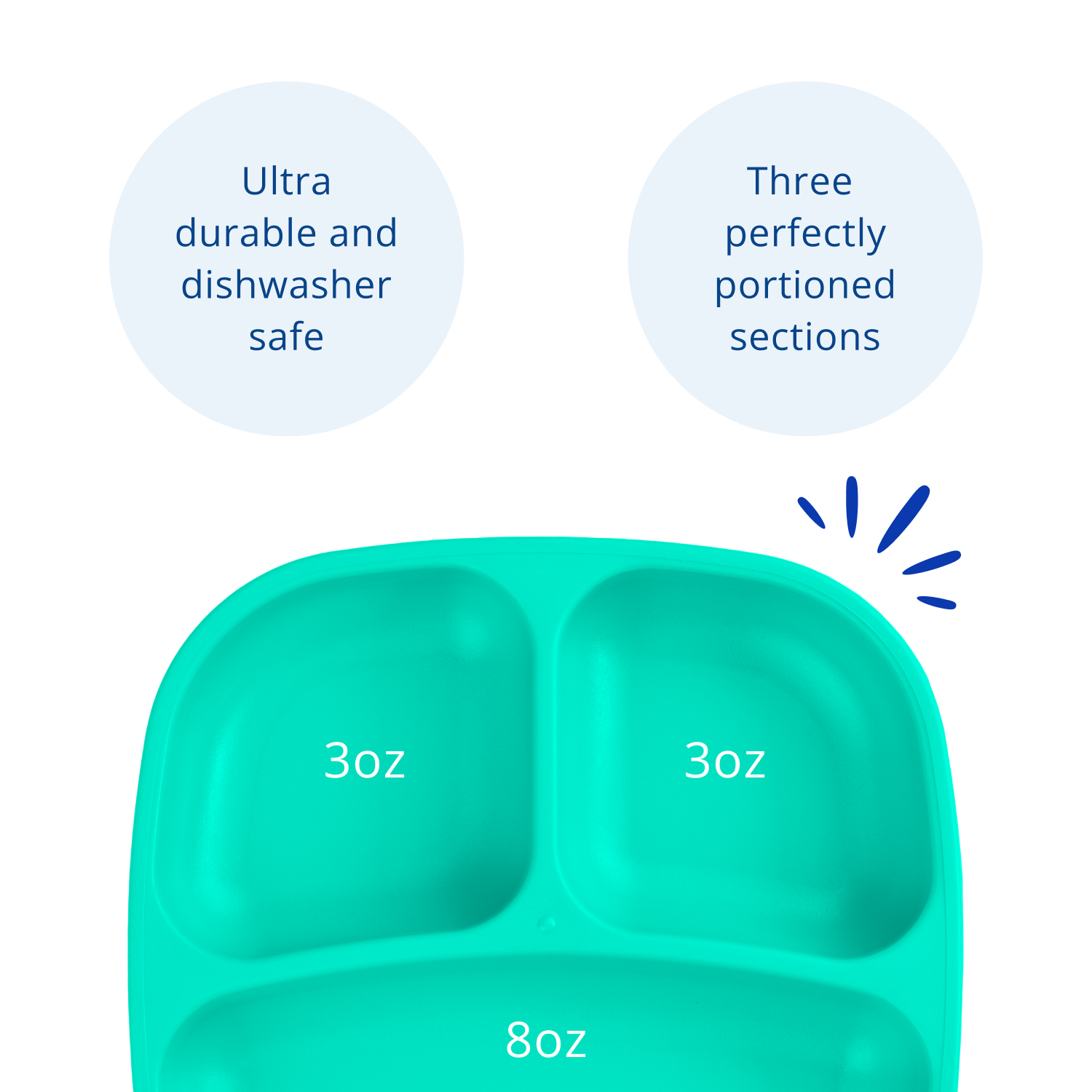 Kids section plate clearance