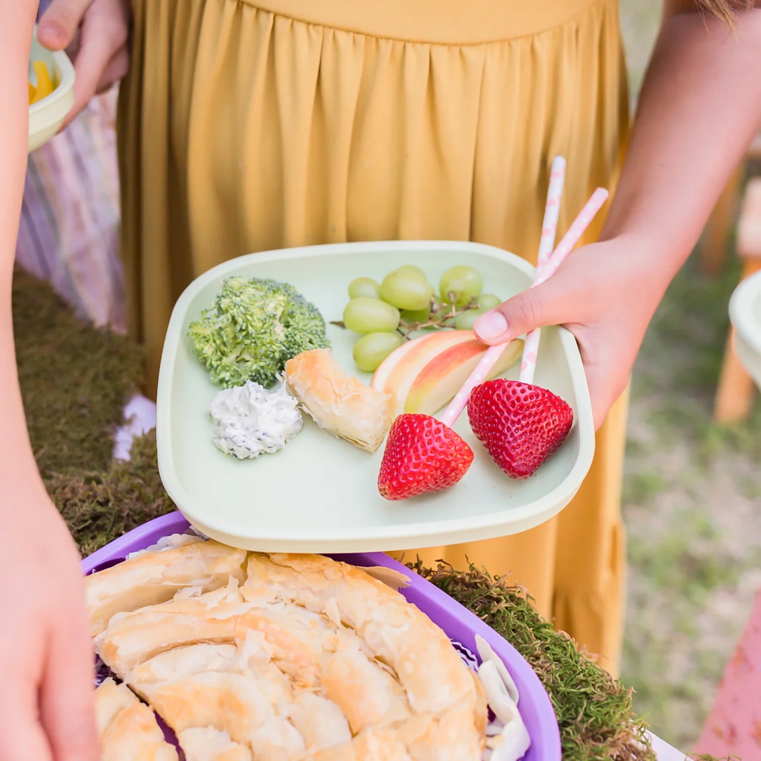 Big Kids Tableware Set - Leaf