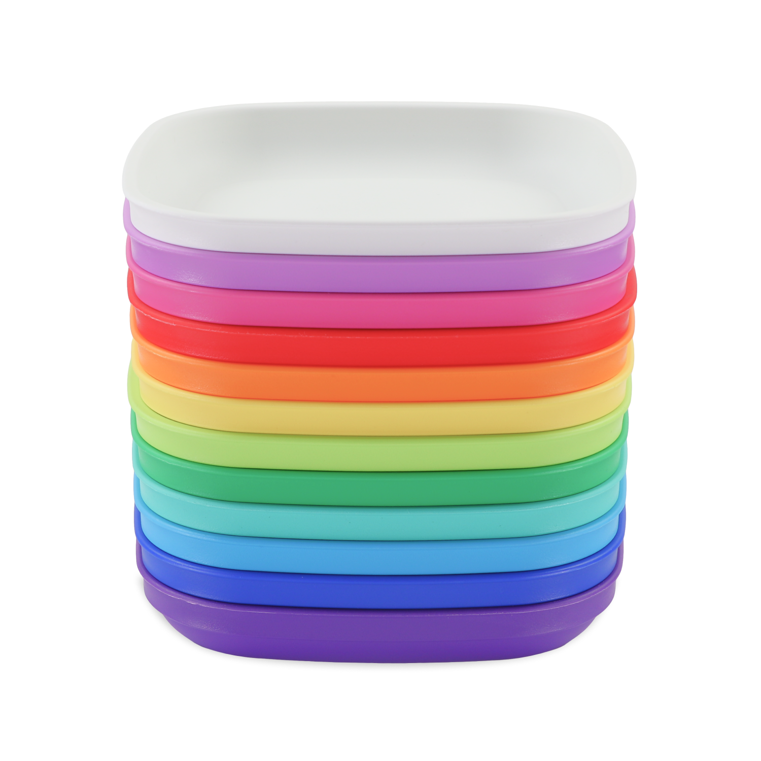 7" Plate Rainbow Collection