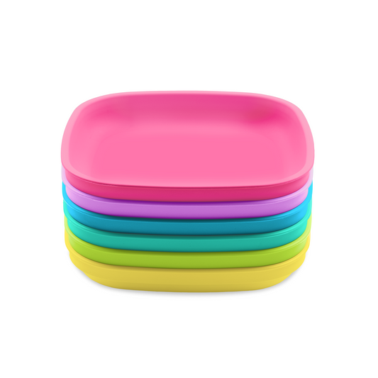 7" Plate Set USA Made from Recycled Materials