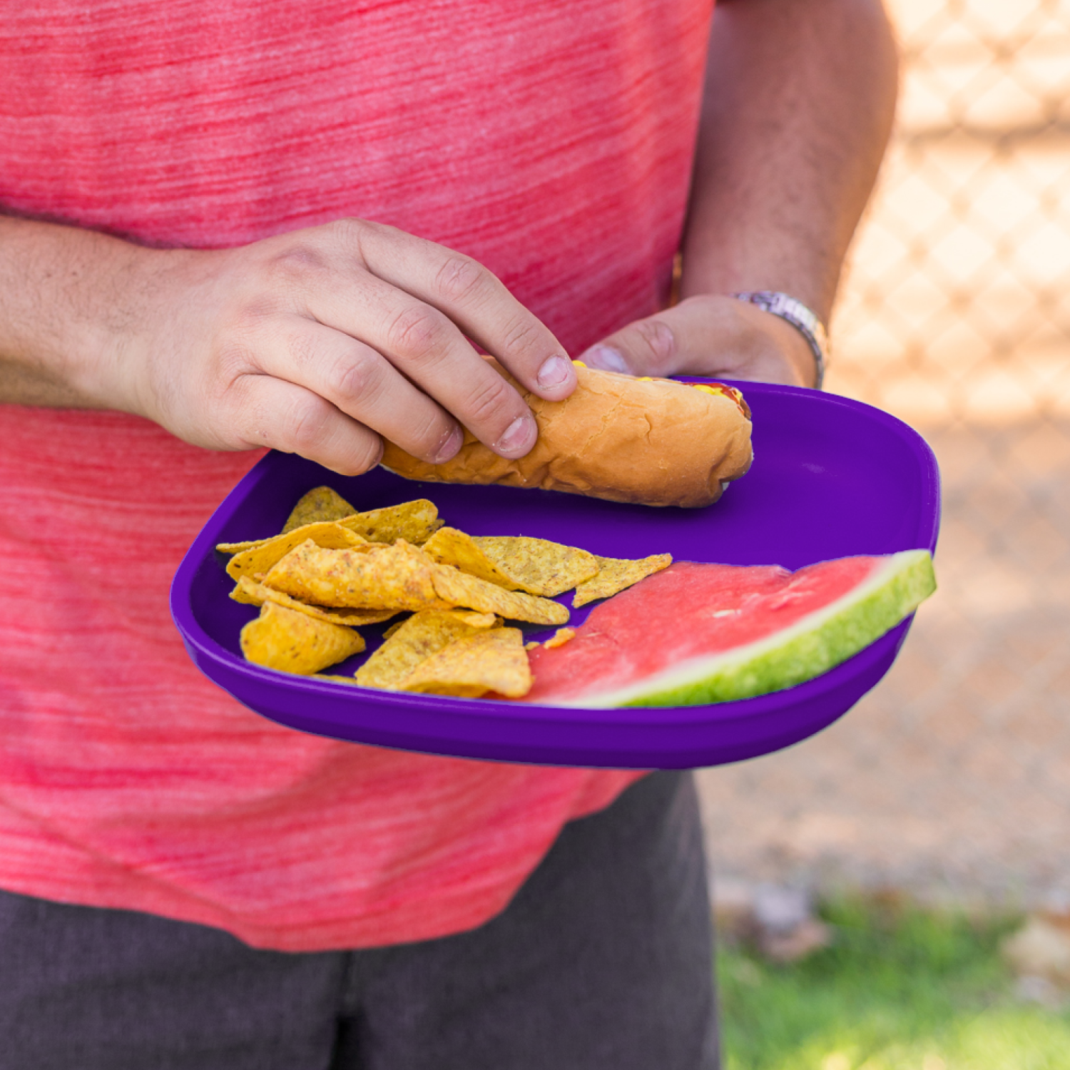 9” Plate, USA Made from Recycled Materials