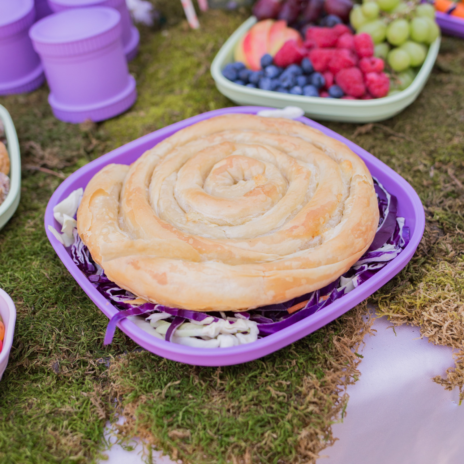 9” Plate, USA Made from Recycled Materials