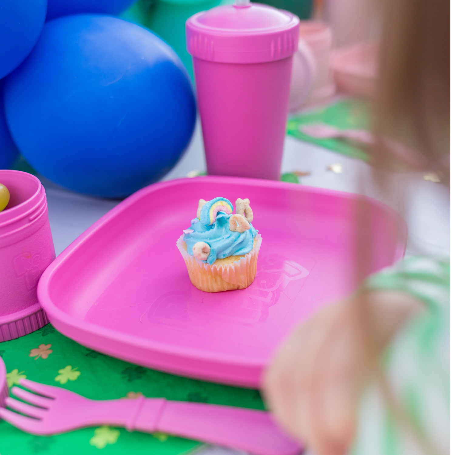 9" Plate Set USA Made from Recycled Materials