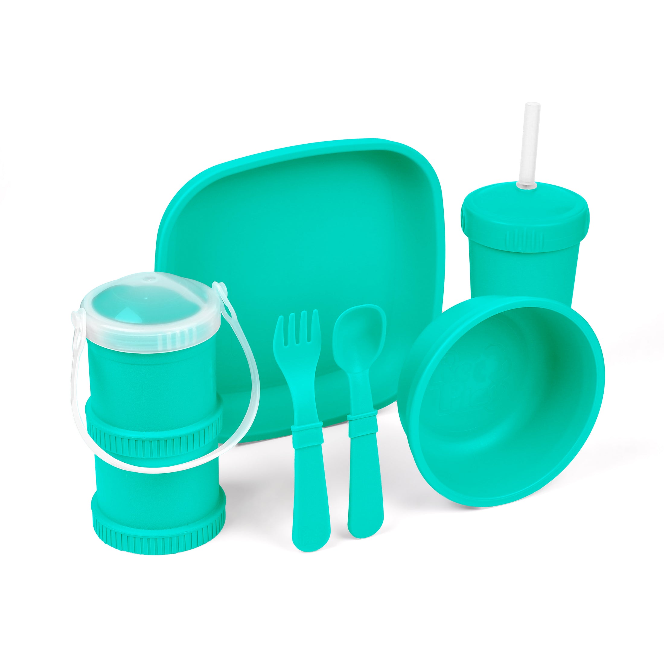 Big Kids Tableware Set USA Made from Recycled Materials