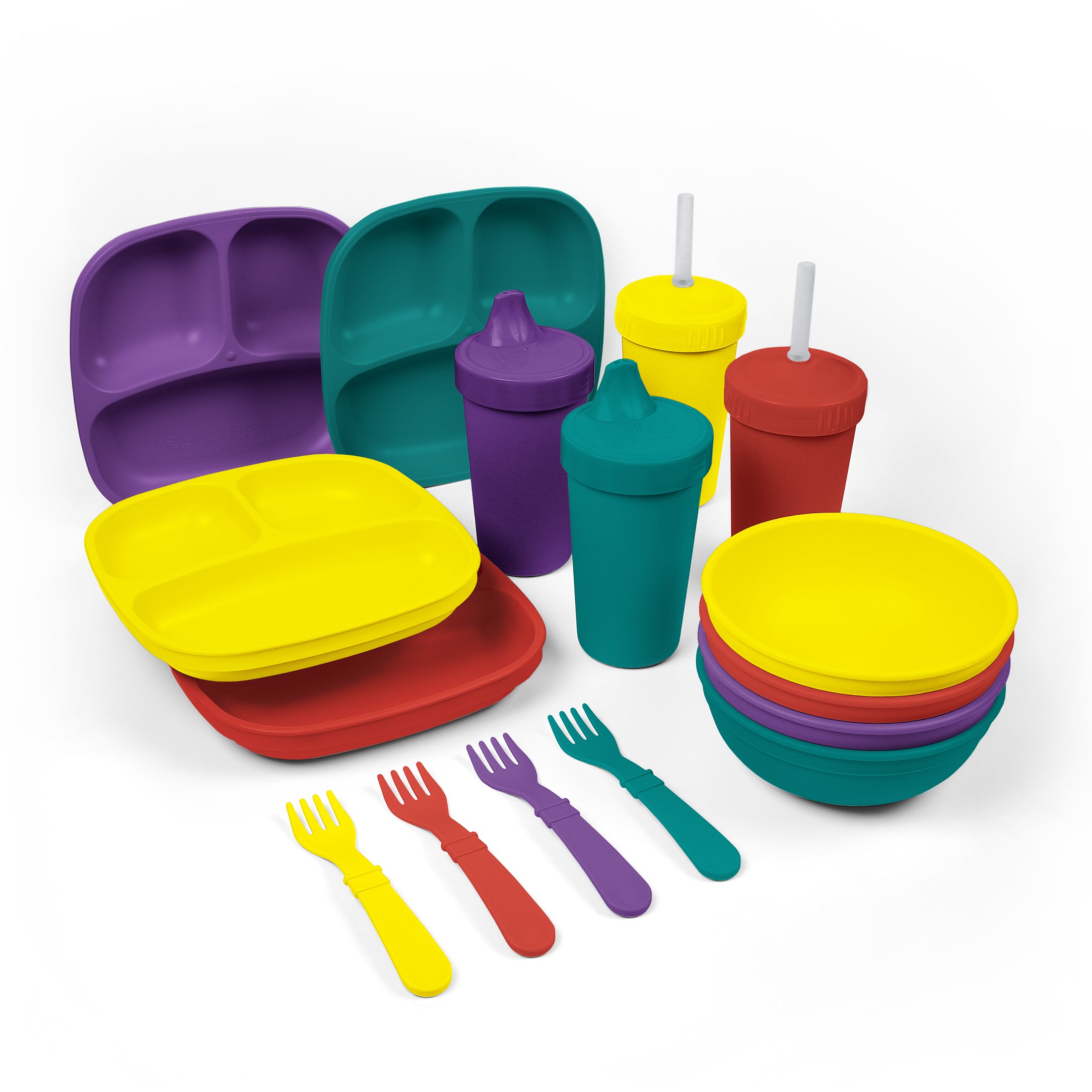 Cozy Harvest Set for 4 USA Made from Recycled Materials