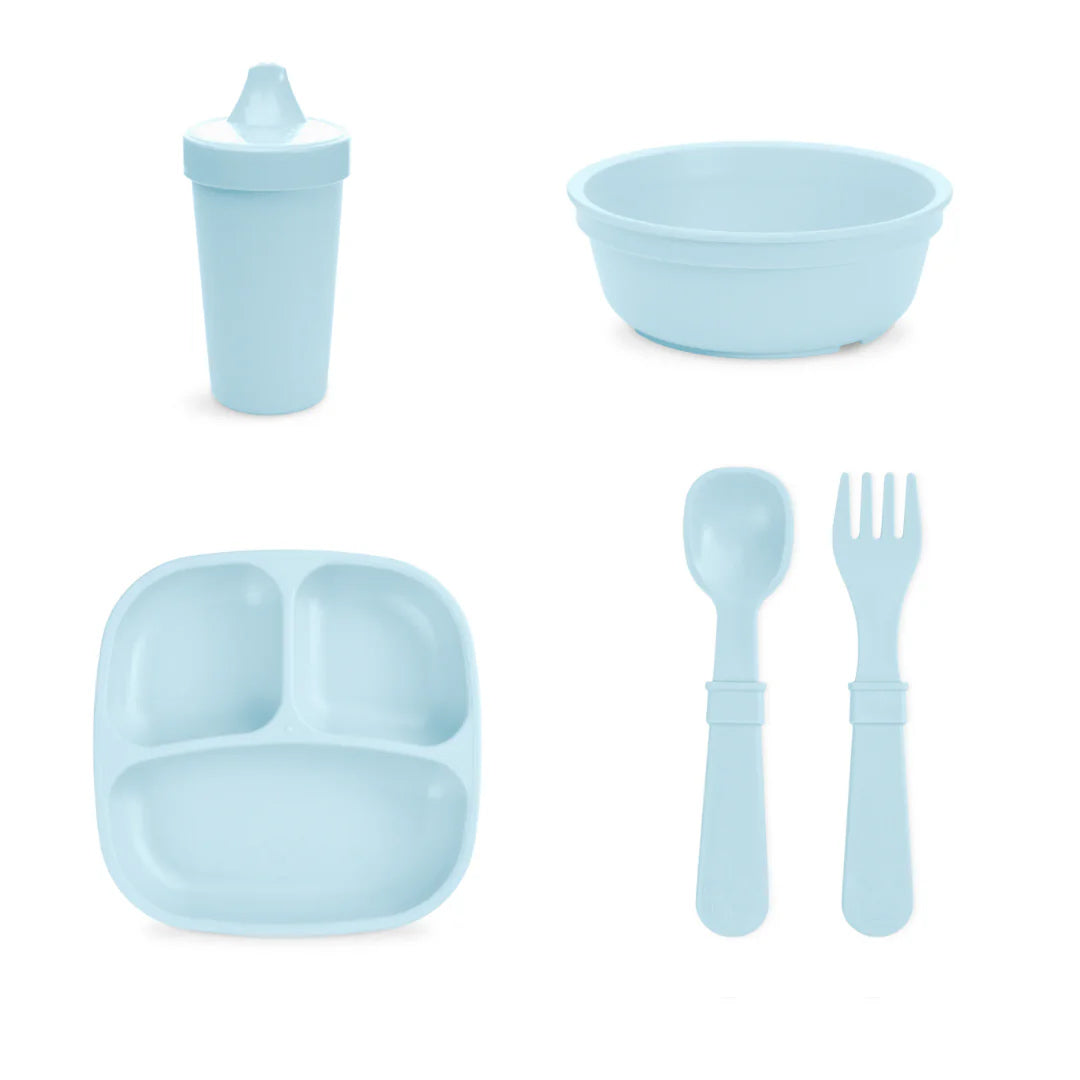 Toddler Dining Set - Ice Blue