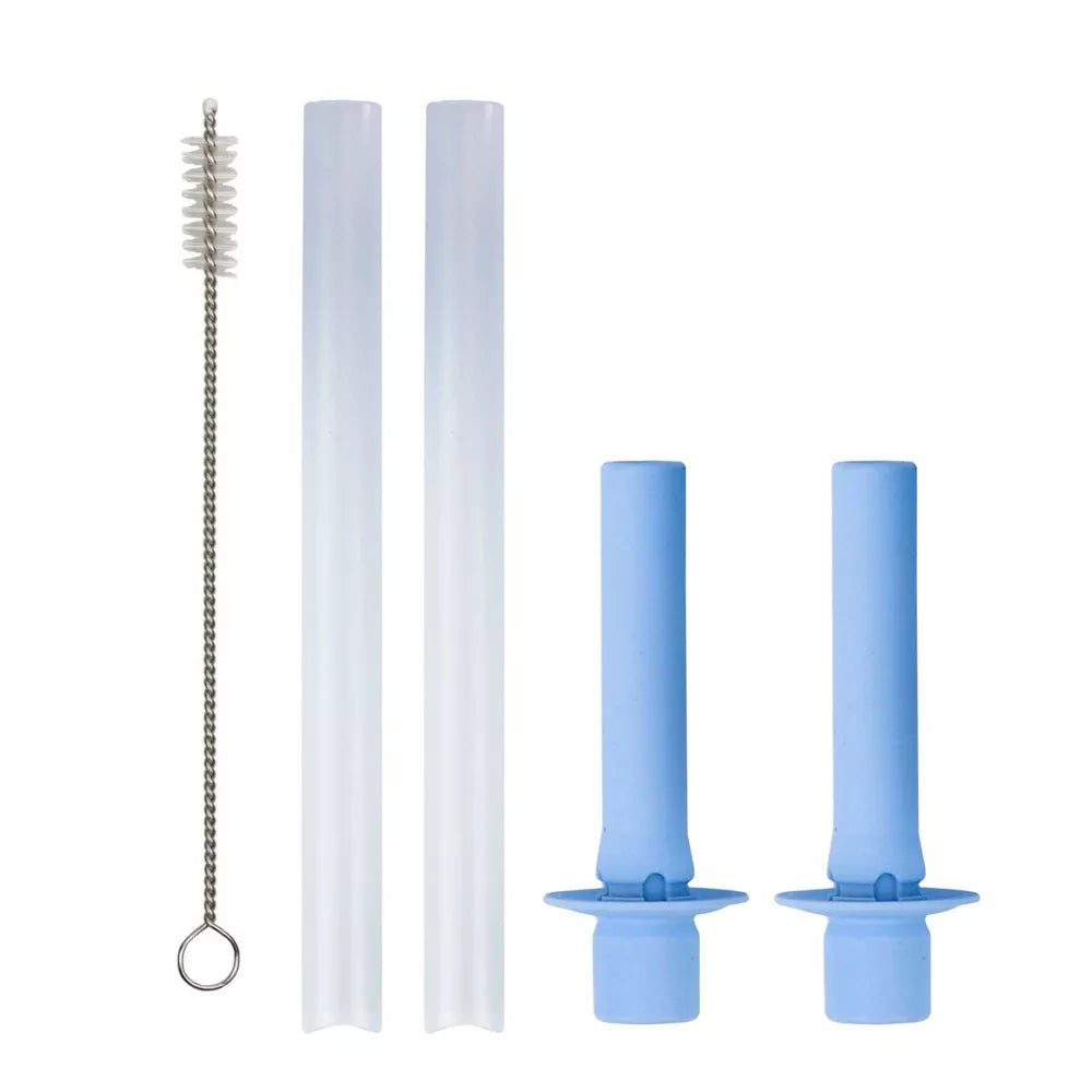 Mini Tumbler Plastic/Silicone Replacement Straw Kit - 5 Pack