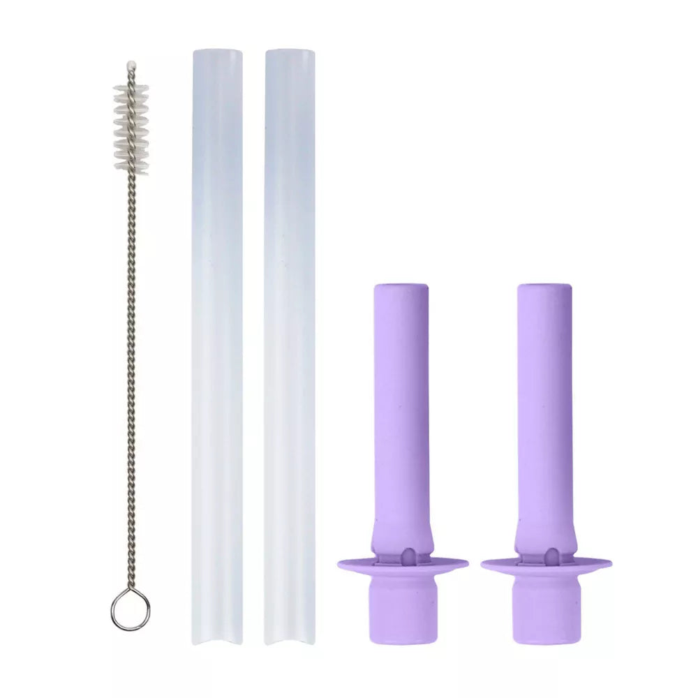 Mini Tumbler Plastic/Silicone Replacement Straw Kit - 5 Pack