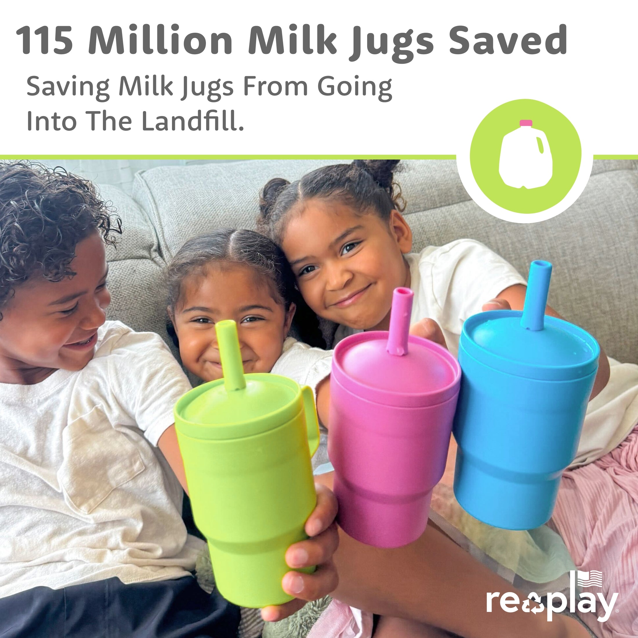 10oz Mini Tumbler Made With Recycled Plastic, USA Made