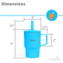 10oz Mini Tumbler Made With Recycled Plastic, USA Made