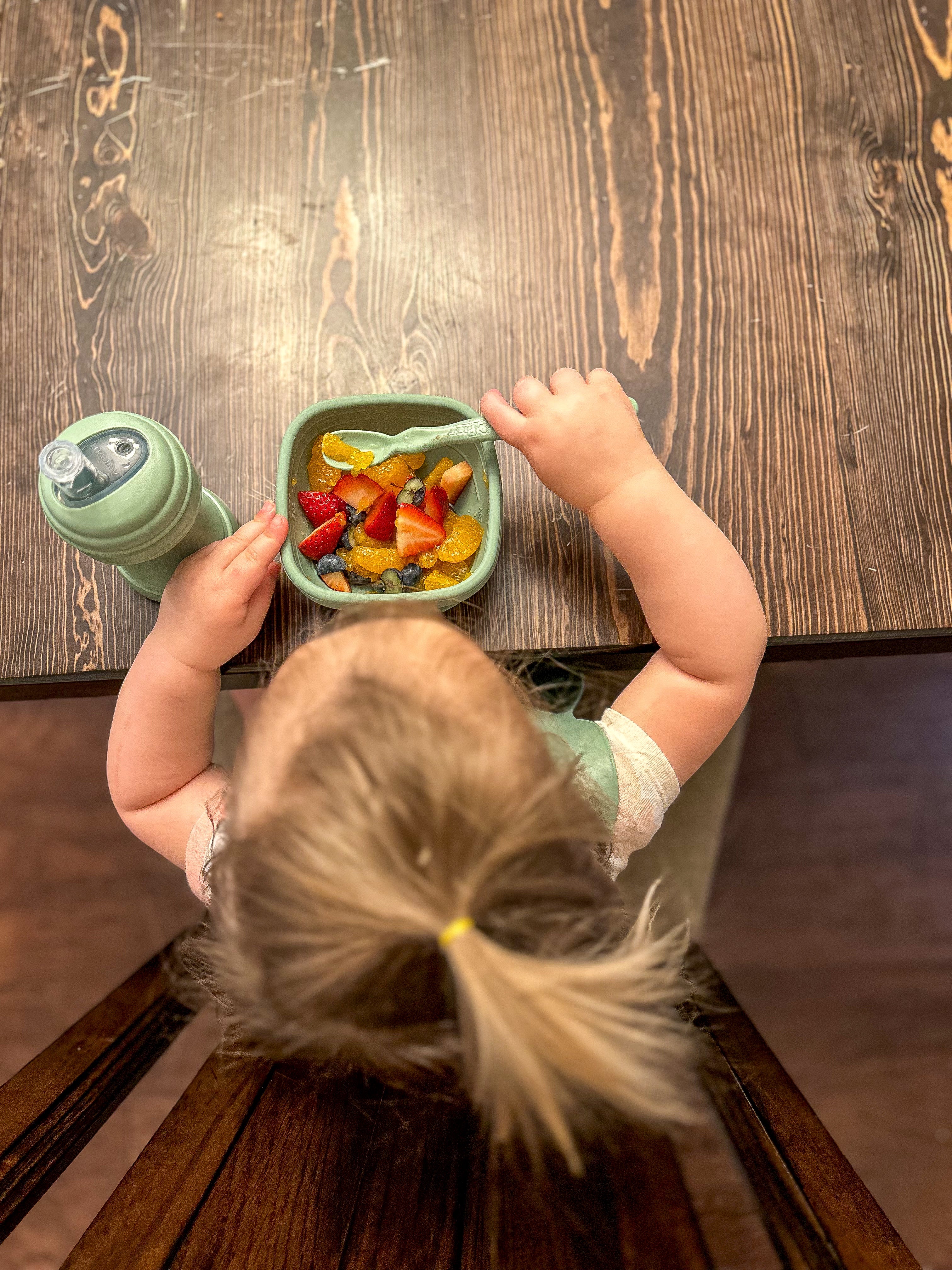 Tiny Dining Tableware Set - Sage