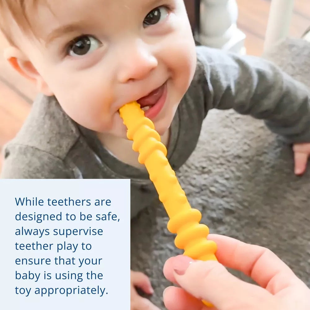 Teether Straws with Cleaning Brush