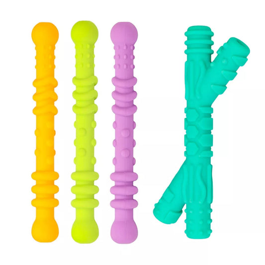 Teether Straws with Cleaning Brush