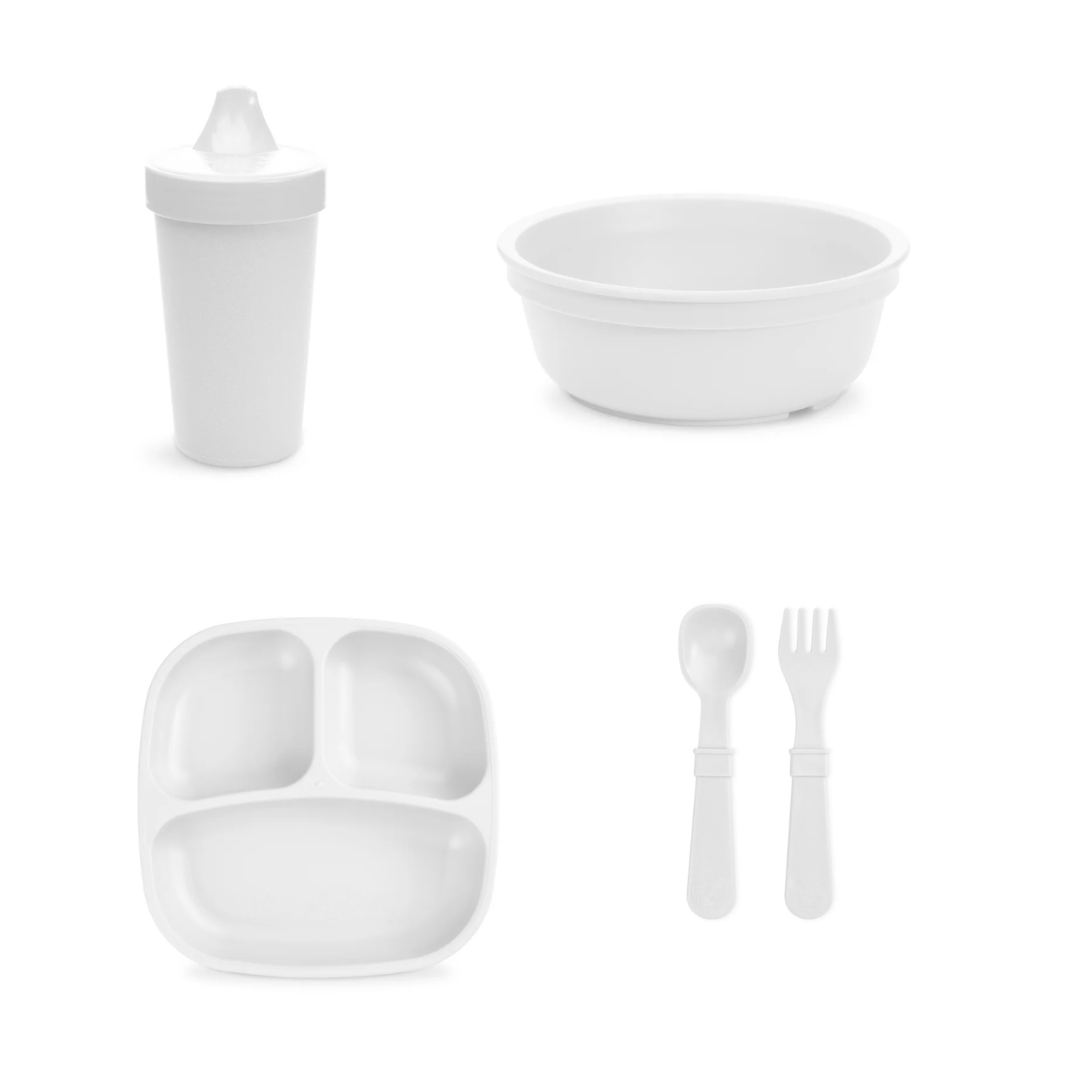 Toddler Dining Set - White